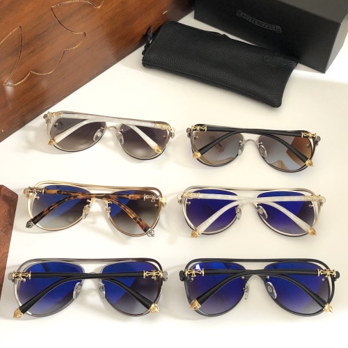 Replica Chrome Hearts AAA Quality Sunglasses #1216487 $60.00 USD for Wholesale