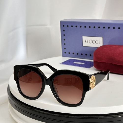 Gucci AAA Quality Sunglasses #1216582 $48.00 USD, Wholesale Replica Gucci AAA Quality Sunglasses