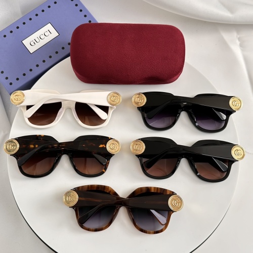 Replica Gucci AAA Quality Sunglasses #1216582 $48.00 USD for Wholesale