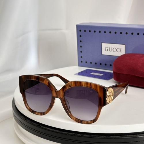 Gucci AAA Quality Sunglasses #1216584 $48.00 USD, Wholesale Replica Gucci AAA Quality Sunglasses