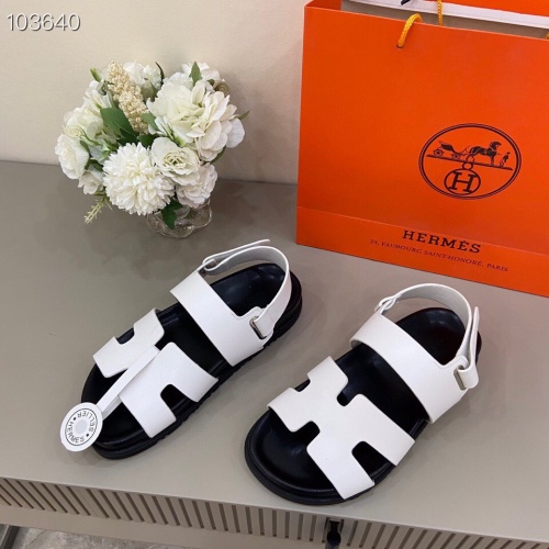 Replica Hermes Sandal For Women #1216586 $72.00 USD for Wholesale