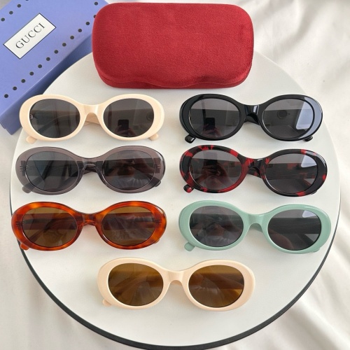 Replica Gucci AAA Quality Sunglasses #1216590 $52.00 USD for Wholesale