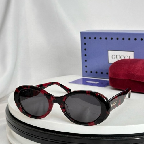 Gucci AAA Quality Sunglasses #1216593 $52.00 USD, Wholesale Replica Gucci AAA Quality Sunglasses