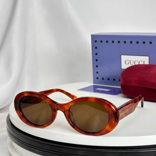 Gucci AAA Quality Sunglasses #1216596 $52.00 USD, Wholesale Replica Gucci AAA Quality Sunglasses