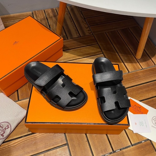 Replica Hermes Slippers For Women #1216601 $68.00 USD for Wholesale