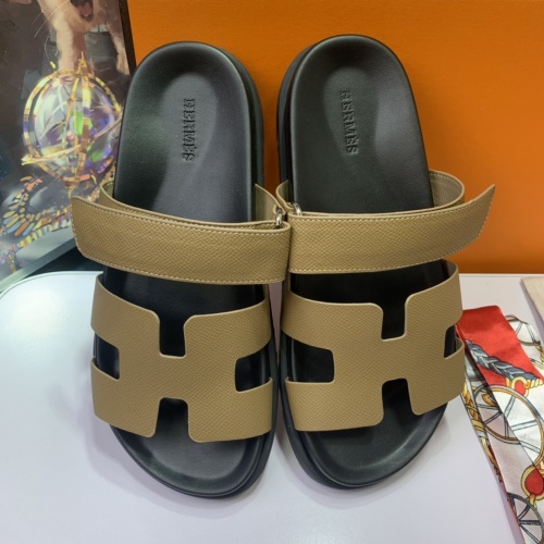 Replica Hermes Slippers For Women #1216614 $68.00 USD for Wholesale