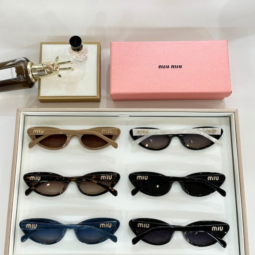 Replica MIU MIU AAA Quality Sunglasses #1216616 $60.00 USD for Wholesale