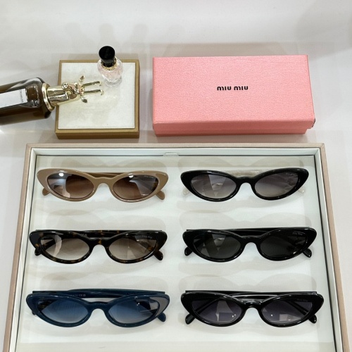 Replica MIU MIU AAA Quality Sunglasses #1216618 $60.00 USD for Wholesale