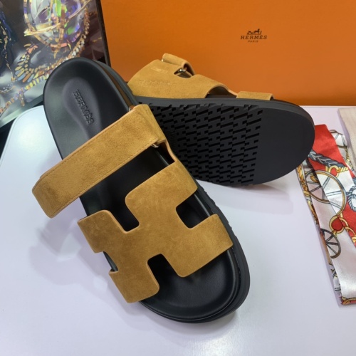 Replica Hermes Slippers For Women #1216624 $72.00 USD for Wholesale