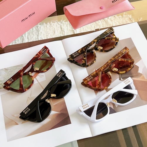 Replica MIU MIU AAA Quality Sunglasses #1216628 $60.00 USD for Wholesale