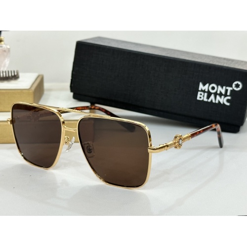 Montblanc AAA Quality Sunglasses #1216640 $60.00 USD, Wholesale Replica Montblanc AAA Quality Sunglasses