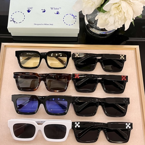 Replica Off-White AAA Quality Sunglasses #1216649 $68.00 USD for Wholesale