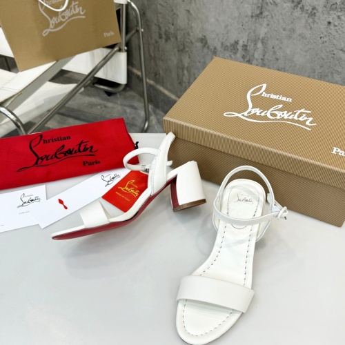 Replica Christian Louboutin Sandal For Women #1216710 $98.00 USD for Wholesale