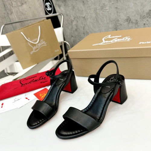 Christian Louboutin Sandal For Women #1216715 $98.00 USD, Wholesale Replica Christian Louboutin Sandal