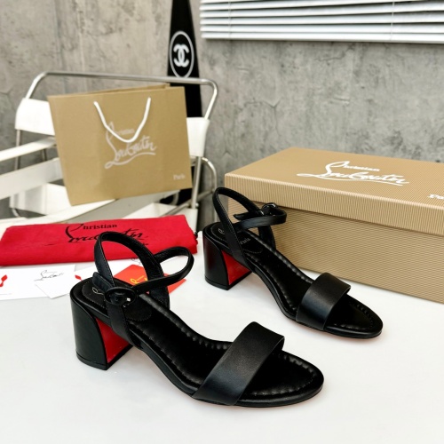 Replica Christian Louboutin Sandal For Women #1216715 $98.00 USD for Wholesale