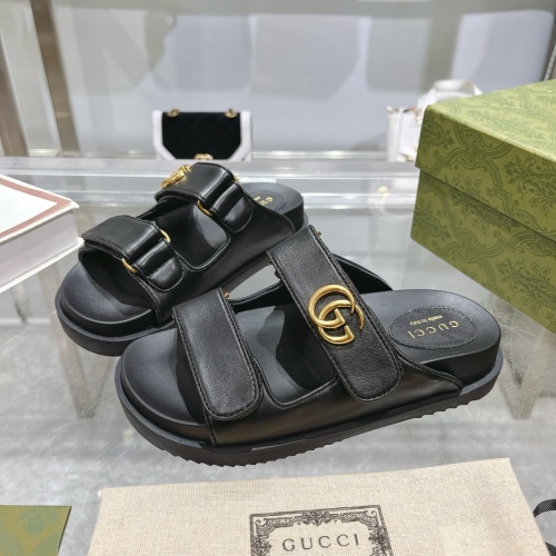 Gucci Slippers For Women #1216741 $96.00 USD, Wholesale Replica Gucci Slippers