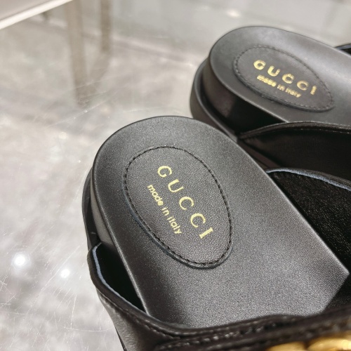 Replica Gucci Slippers For Women #1216741 $96.00 USD for Wholesale