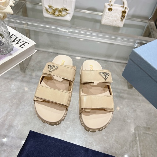 Replica Prada Slippers For Women #1216759 $92.00 USD for Wholesale