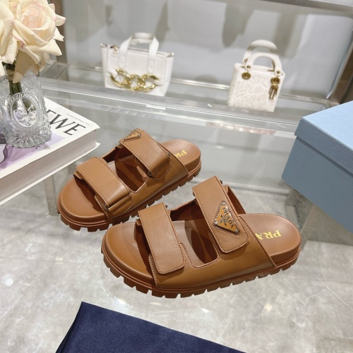 Prada Slippers For Women #1216760 $92.00 USD, Wholesale Replica Prada Slippers