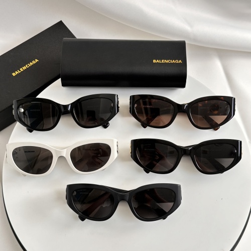 Replica Balenciaga AAA Quality Sunglasses #1216761 $60.00 USD for Wholesale