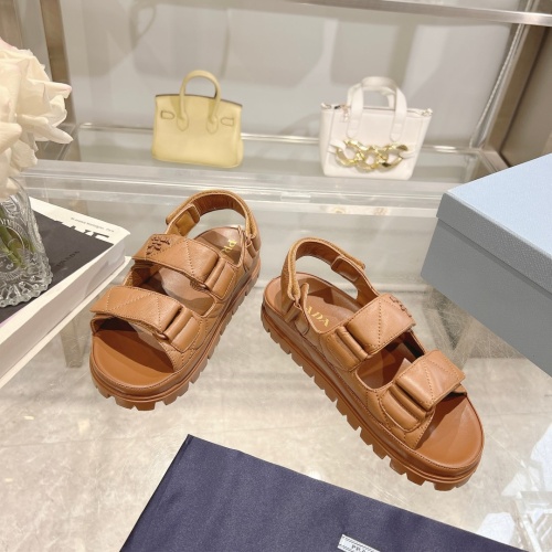 Replica Prada Sandal For Women #1216785 $92.00 USD for Wholesale