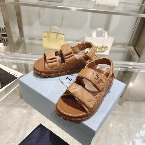 Replica Prada Sandal For Women #1216785 $92.00 USD for Wholesale