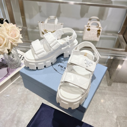 Replica Prada Sandal For Women #1216788 $100.00 USD for Wholesale