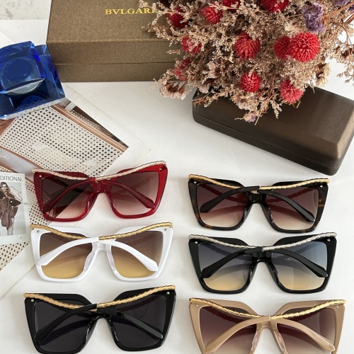 Replica Bvlgari AAA Quality Sunglasses #1216802 $60.00 USD for Wholesale