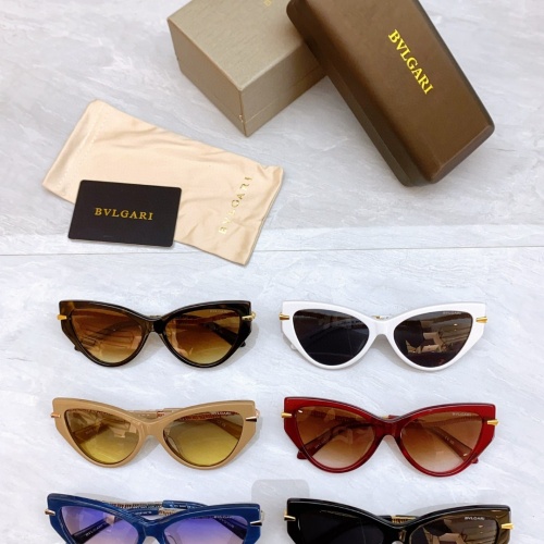 Replica Bvlgari AAA Quality Sunglasses #1216810 $60.00 USD for Wholesale