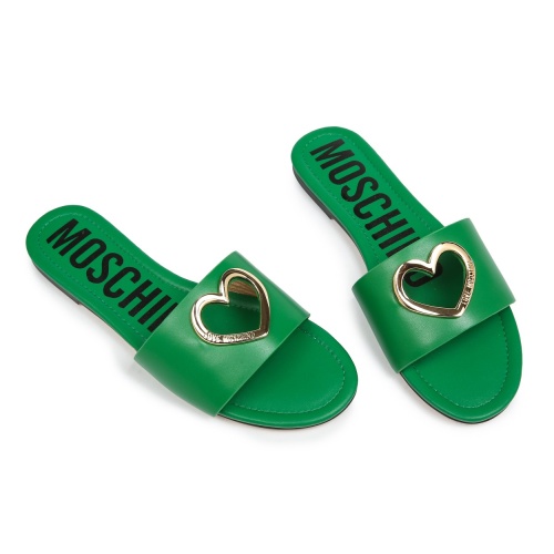 Replica Moschino Slippers For Women #1216857 $80.00 USD for Wholesale