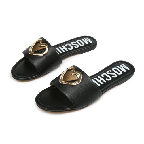 Moschino Slippers For Women #1216865 $80.00 USD, Wholesale Replica Moschino Slippers