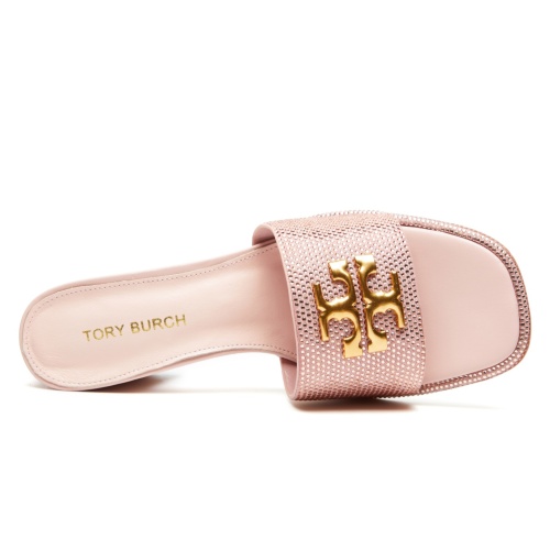 Replica Tory Burch TB Slippers For Women #1216873 $80.00 USD for Wholesale