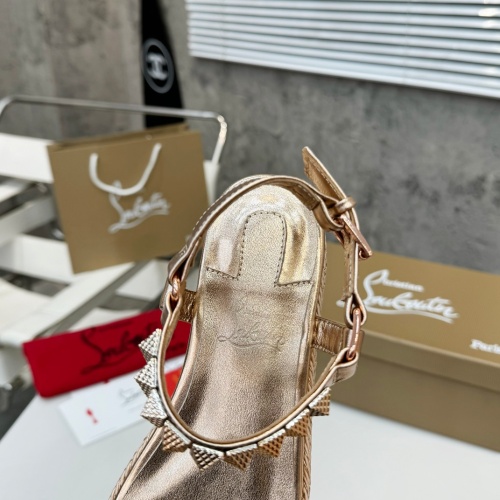 Replica Christian Louboutin Sandal For Women #1216881 $98.00 USD for Wholesale