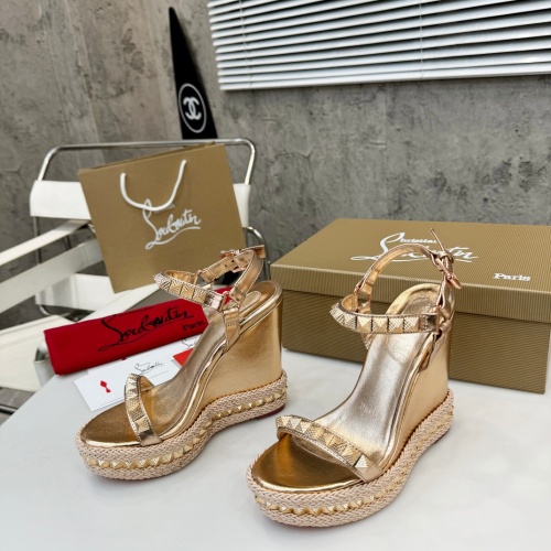 Christian Louboutin Sandal For Women #1216882 $98.00 USD, Wholesale Replica Christian Louboutin Sandal