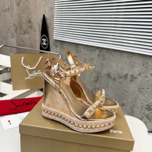 Replica Christian Louboutin Sandal For Women #1216882 $98.00 USD for Wholesale