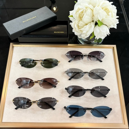 Replica Balenciaga AAA Quality Sunglasses #1216906 $64.00 USD for Wholesale