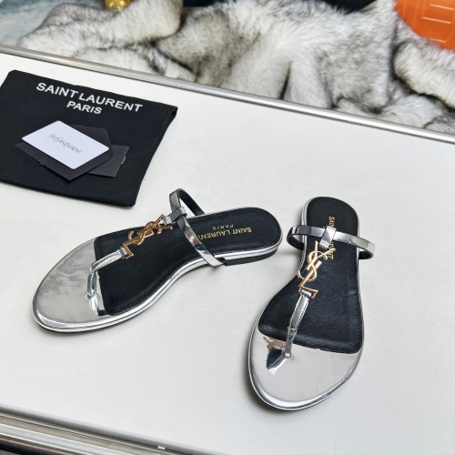 Replica Yves Saint Laurent YSL Slippers For Women #1216927 $82.00 USD for Wholesale