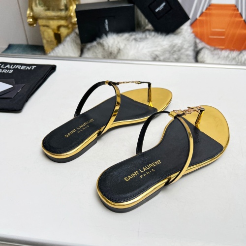 Replica Yves Saint Laurent YSL Slippers For Women #1216928 $82.00 USD for Wholesale