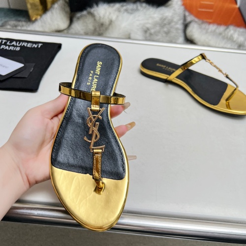 Replica Yves Saint Laurent YSL Slippers For Women #1216928 $82.00 USD for Wholesale