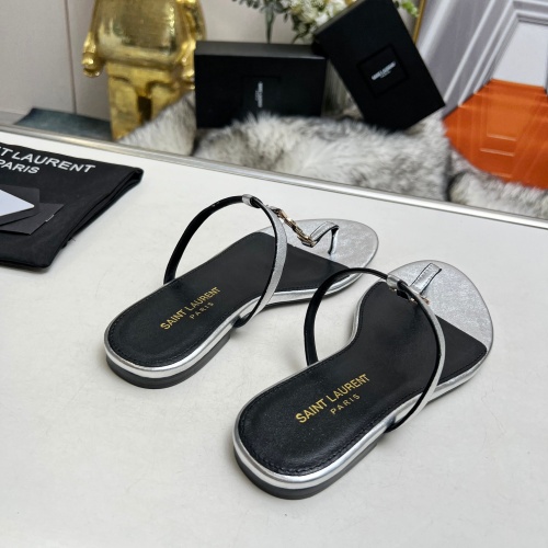 Replica Yves Saint Laurent YSL Slippers For Women #1216929 $82.00 USD for Wholesale