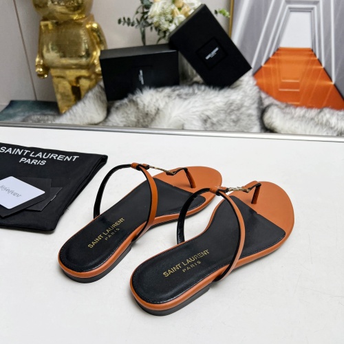 Replica Yves Saint Laurent YSL Slippers For Women #1216933 $82.00 USD for Wholesale