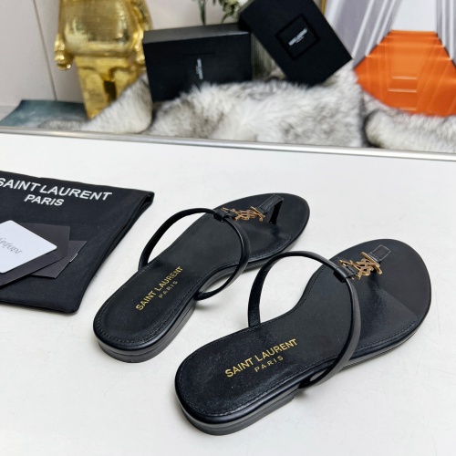 Replica Yves Saint Laurent YSL Slippers For Women #1216937 $82.00 USD for Wholesale