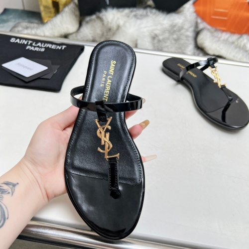 Replica Yves Saint Laurent YSL Slippers For Women #1216943 $82.00 USD for Wholesale