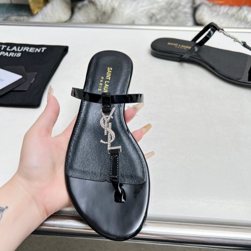 Replica Yves Saint Laurent YSL Slippers For Women #1216945 $82.00 USD for Wholesale