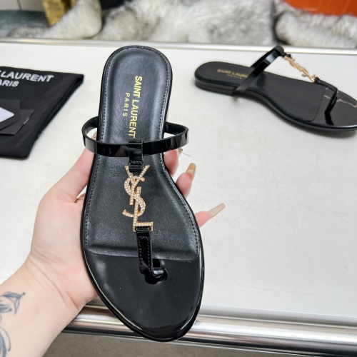 Replica Yves Saint Laurent YSL Slippers For Women #1216946 $82.00 USD for Wholesale