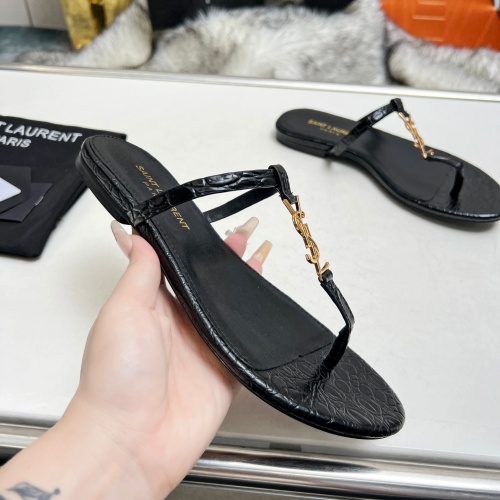 Replica Yves Saint Laurent YSL Slippers For Women #1216948 $82.00 USD for Wholesale