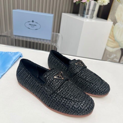 Prada Flat Shoes For Women #1216981 $102.00 USD, Wholesale Replica Prada Flat Shoes