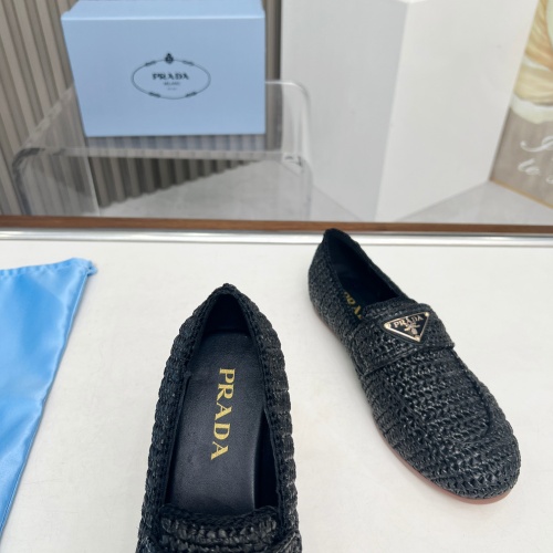 Replica Prada Flat Shoes For Women #1216981 $102.00 USD for Wholesale