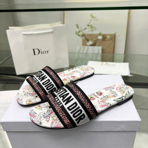 Christian Dior Slippers For Women #1216985 $72.00 USD, Wholesale Replica Christian Dior Slippers