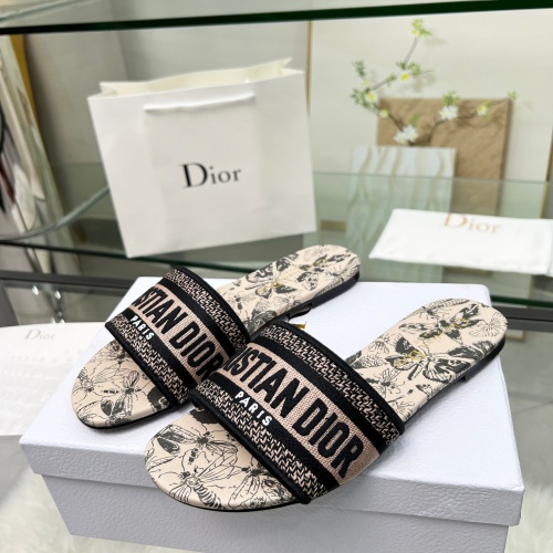 Christian Dior Slippers For Women #1216986 $72.00 USD, Wholesale Replica Christian Dior Slippers